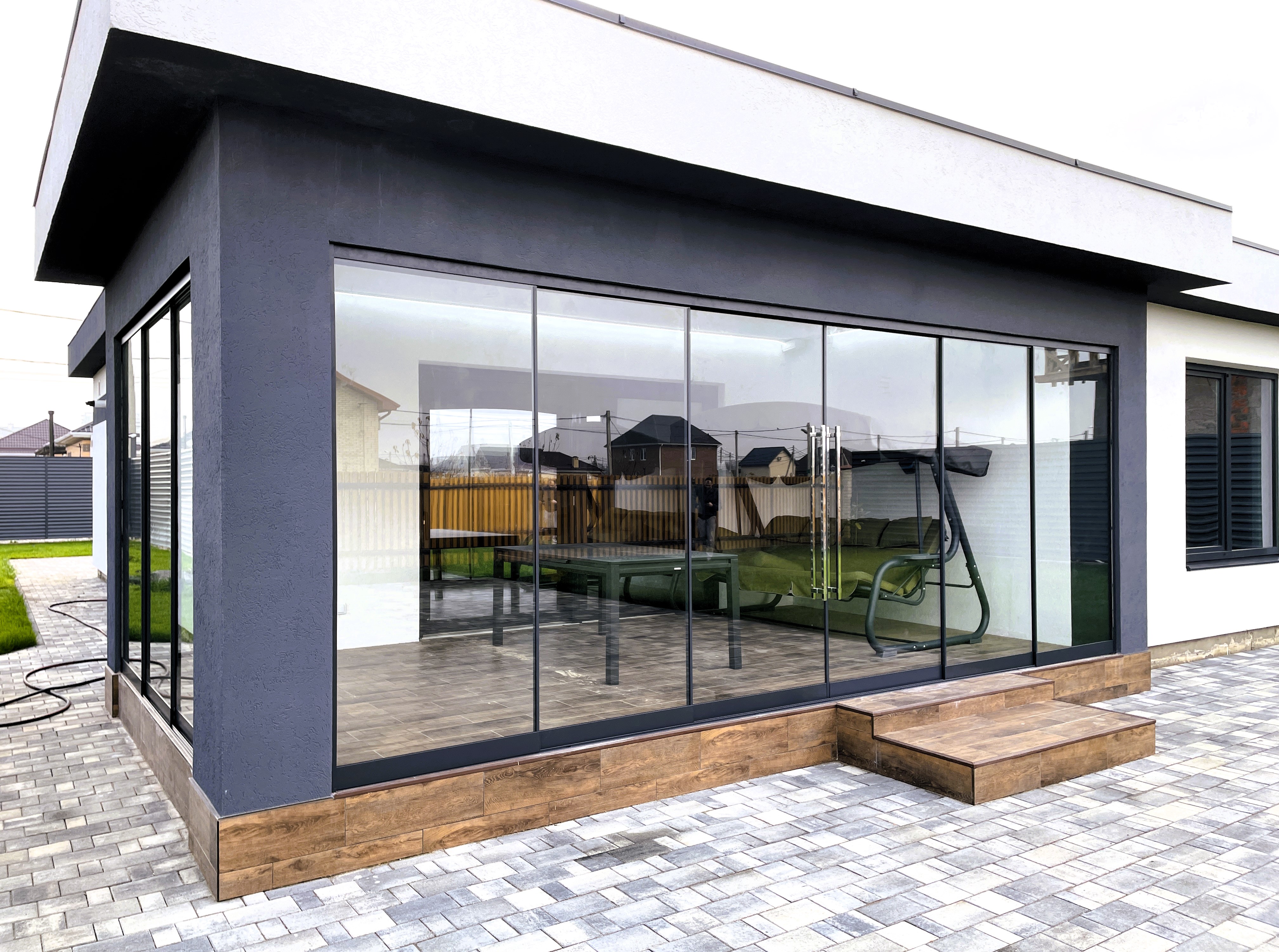 Остекление террасы