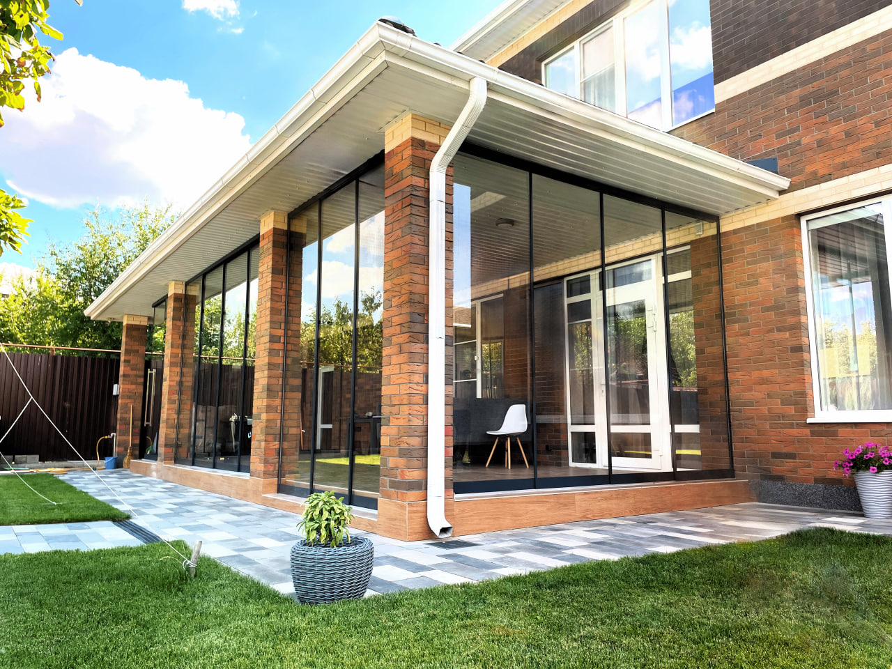 Остекление террасы