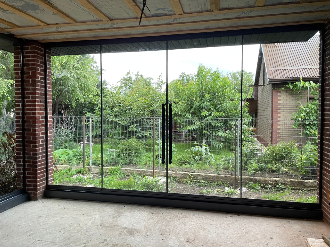 Остекление веранды