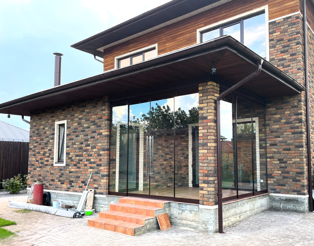 Остекление террасы