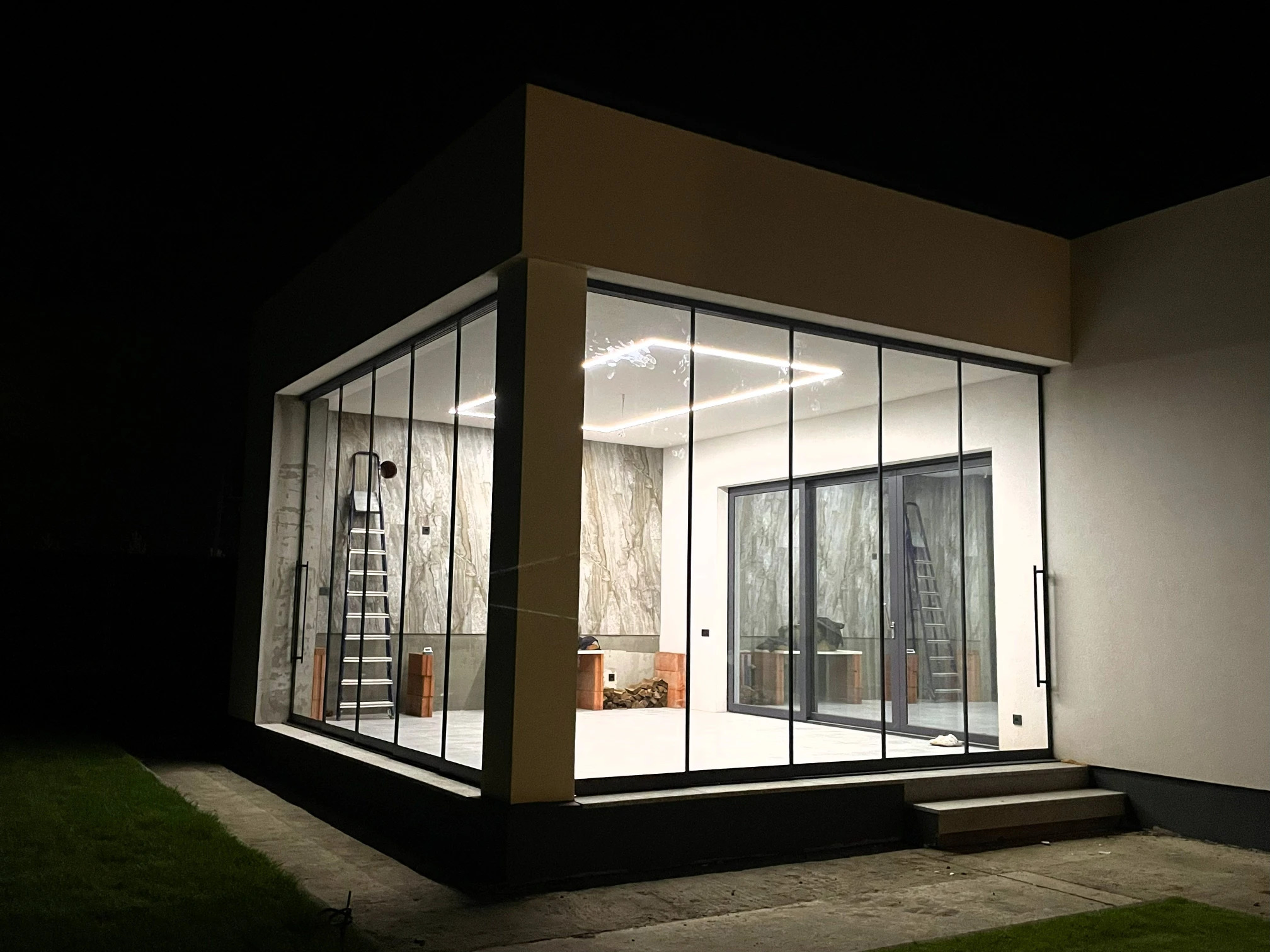 Остекление террасы