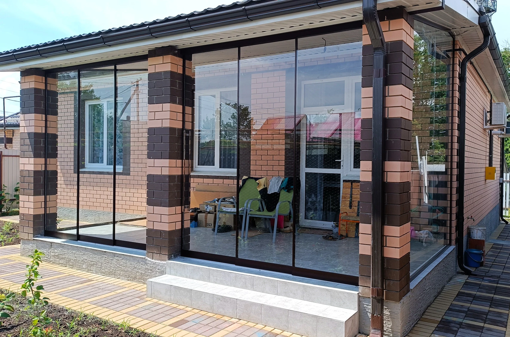 Остекление террасы